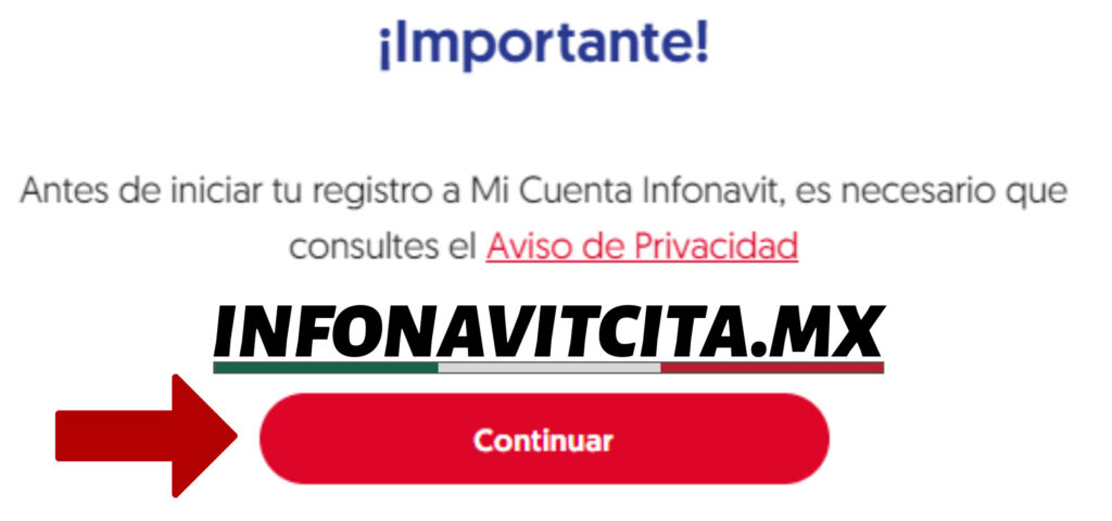 como registrar cuenta infonavit paso 2