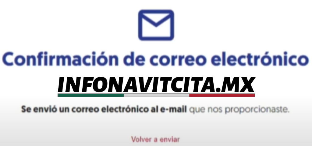 verifica tu correo electronico para crear tu cuenta infonavit